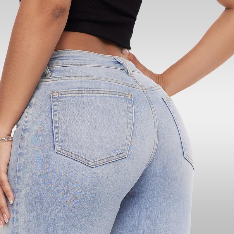 ErgoFit Wide Leg Jeans β Shape & Comfort