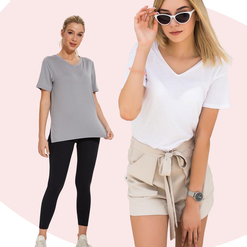 Essential V-Neck Tee – Soft, Stylish & Everyday Ready (3-Pack)