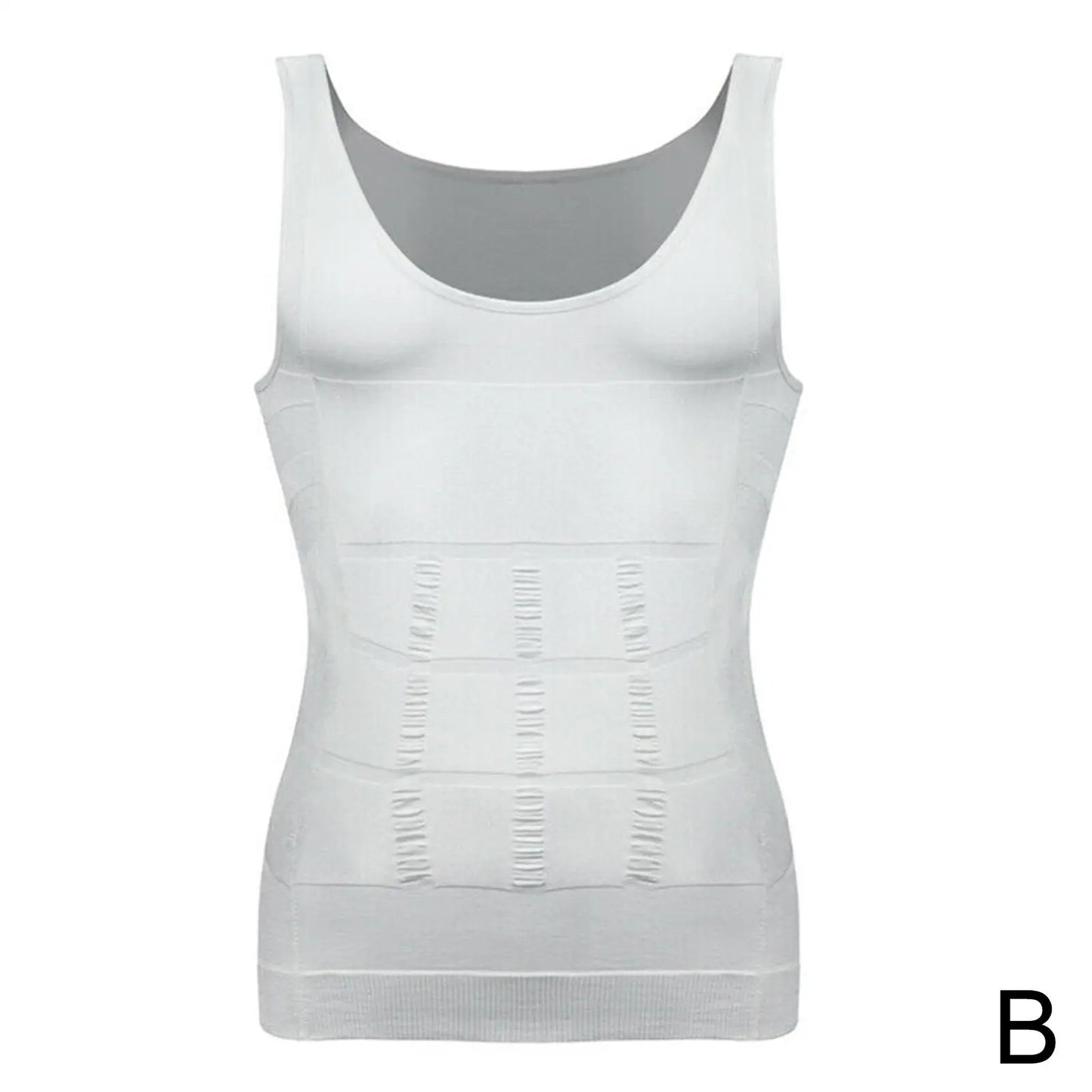 3-Pack Men's Compression Shaping Vests – Instantly Slim & Support