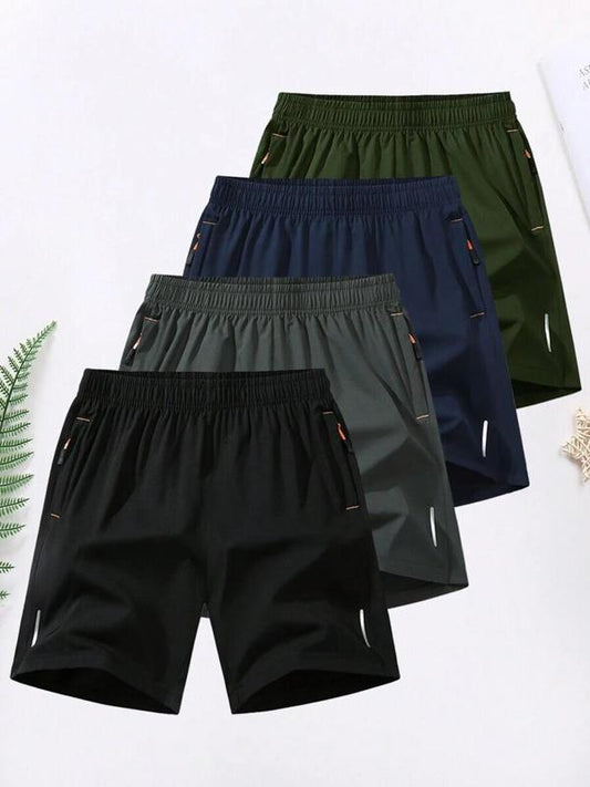 🩳 4-Pack | Men’s Athletic Shorts – Comfort, Function & Summer Style Combined